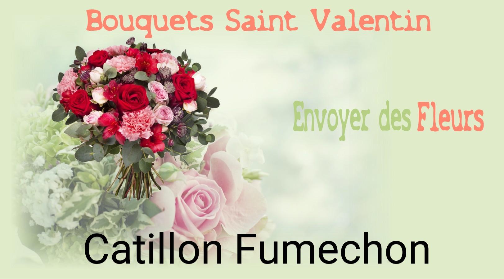 Roses de Saint-Valentin livrées à Catillon-Fumechon